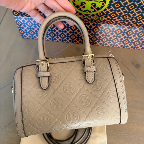 Tory Burch Light Gray Mini Bag cross body - Picture 3 of 11